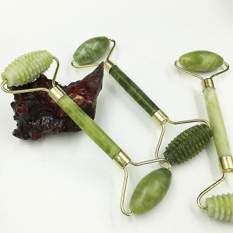 Soins Personnels de Luxe: Ensemble Gua Sha en Pierre de Jade et Rouleau Facial, Outils Anti-Âge et de Relaxation Corporelle
