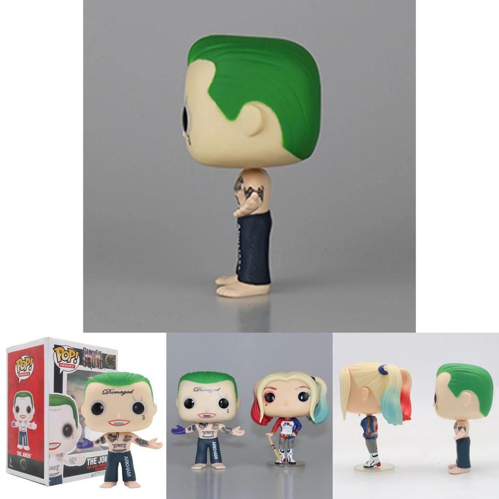 Premium Suicide Squad Joker und Harley Quinn Pop Action Figur Modell Spielzeug Sammlung