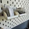 Space Saving Plastic Tool Parts Organizer Hanging Storage Box Compatible for IKEA Skadis for Garage Kitchen DIYGood product