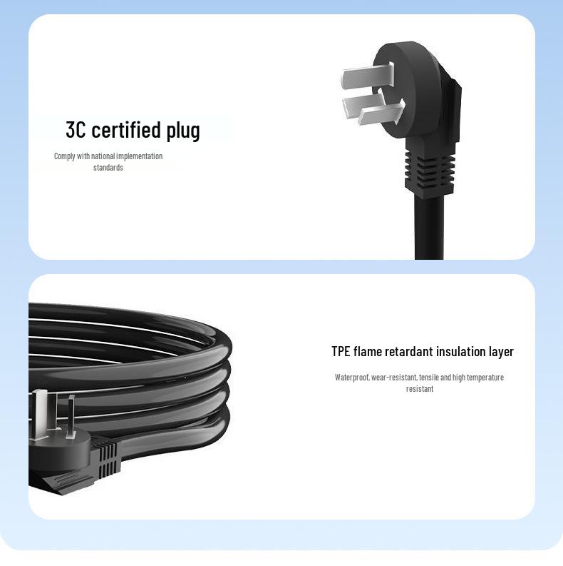 Wow Typ 2 EV-Ladegerät: Kompatibel mit europäischen, US-, australischen und Hongkong-Standards für New Energy Elektrofahrzeuge