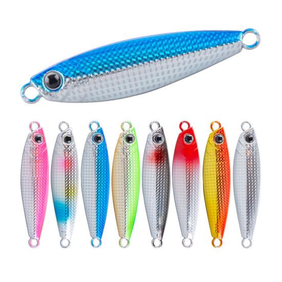 

15/20g Fishing Bait Non-deformable Increasing Fishing Rate Easy Installation Freshwater Sea Metal Sequin Hard Artificial Bait