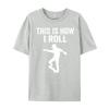 Skateboard Skateboarder Shirt For Men Funny T Shirts New Year Tshirt Character Graphic Cotton Short Sleeve