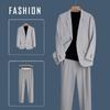 Herren Frühling & Sommer Leichte Locker sitzende Anzüge: Business Formal & Casual Mode Kleine Jacken