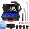 Pressurized Steam Cleaner Heavy Duty Portable with Voice Broadcast 3 Gears Adjustable Cold Hot Water Steam with Mini Flashlight