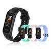 Cinturino Regolabile Tinta Unita Silicone Morbido Sportivo Cinturino di Ricambio per Huawei Band 4 ADS-B29/per Honor Band 5i ADS-B19