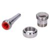 G3/4 Male Thread Fountain Nozzle Silver Multi Direction Fountain Spray Head Easy Installation 304 Stainless Steel