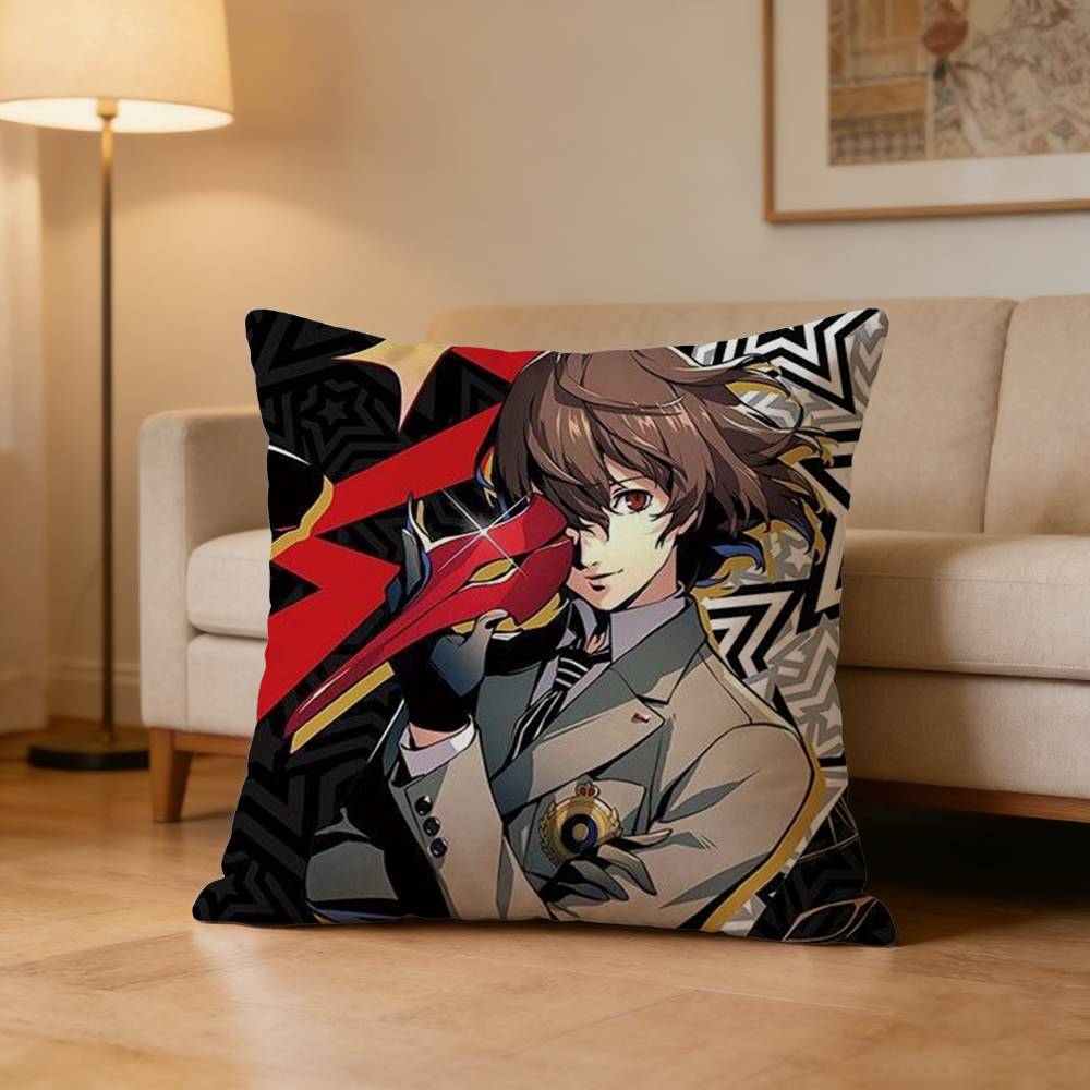 THE DAY BBREAKERS P Ryuji Anne Yusuke Makoto Pillow Case for Sofa Living Room Home office Decor Protective Cover