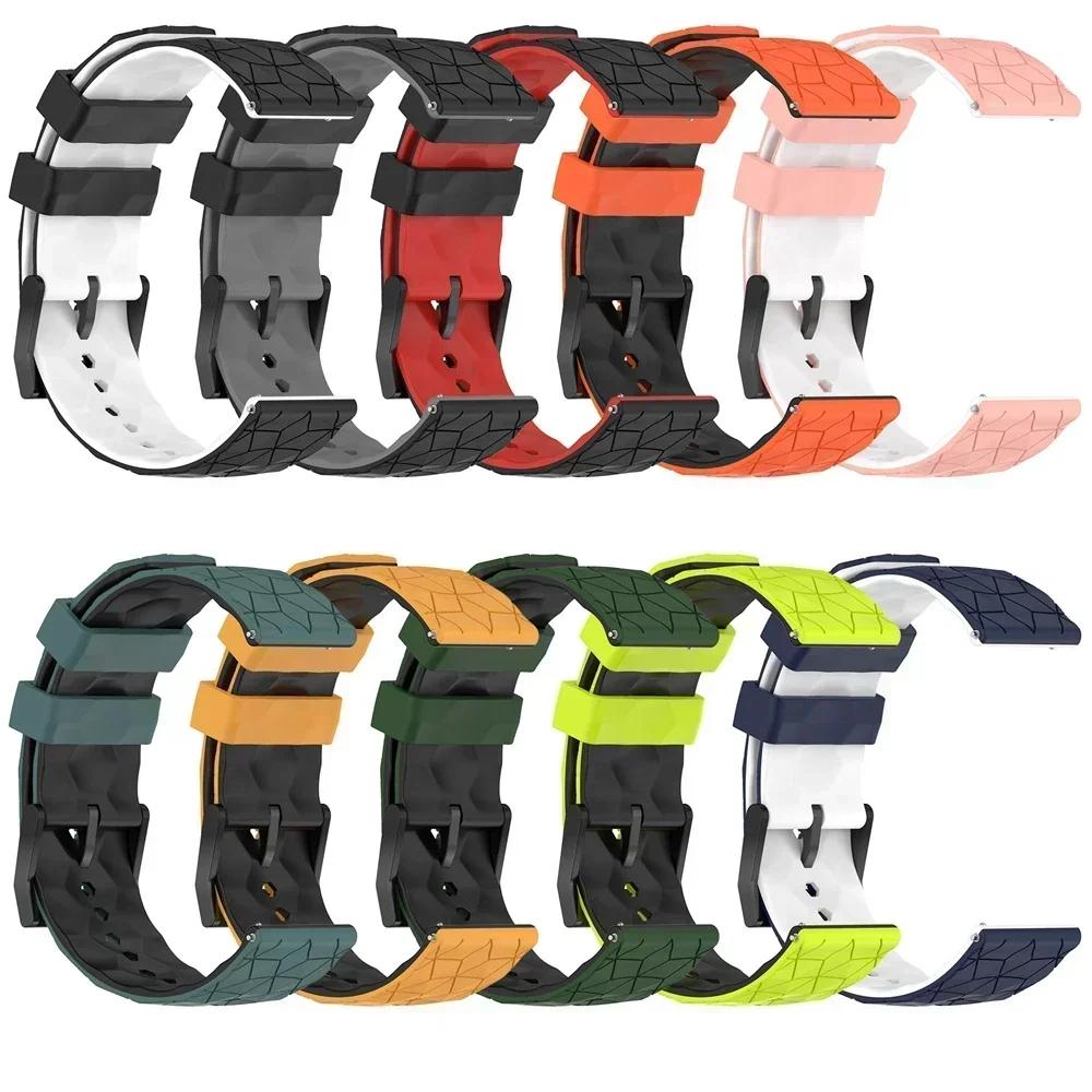 22 20mm Silicone Watch Strap for HUAWEI WATCH GT 4 Pro 46mm Band GT 3 SE 2 42mm HONOR Magic Watch4 GS 3 Pro Replacement Bracelet