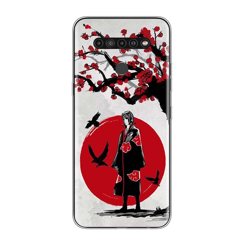 Japanese Red Sun Anime For LG V60 V50S V50 G8X G8S G8 G7 ThinQ 5G K61 K51S K41S K30 K20 Q60 Q9 Soft Phone Case