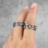 Cross Skull Retro Rotatable Stainless Steel Mens Rings Punk Hip Hop for Male Boyfriend Biker Jewelry Creativity Gift Wholesale