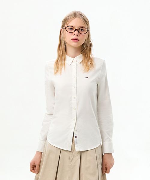 Tamijinseu Coolmax Slim Oxford Shirt (T32G0Wsh01Twt2Ybl)
