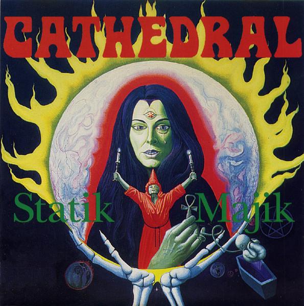 

CD CATHEDRAL - Statik Majik MOSH106CD Earache 1994 UK Rock Used