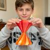 3D Printed Fractal Fidget Star Stress Anxiety Relief Expanded Star Sensory Toy Whirling Spiral Expandable Star Decompression Toy