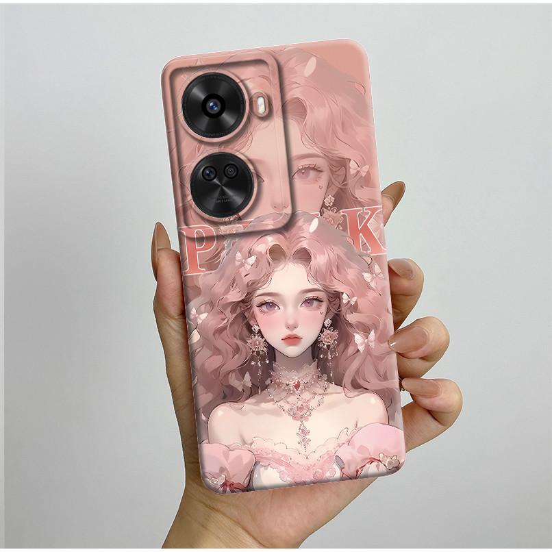 For Huawei Nova 12 SE Phone Case Nova 11 SE 12SE Fashion Soft Liquid Silicone Shockproof Protective Back Covers Anti Slip Fundas