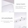 Rechargeable Smart Toothbrush Sterilizer 2 Brush Slots UV Toothbrush Sterilizer Rack  Home