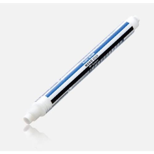 Tombow Pencil Holder Eraser Monostick JCC-121A (Mono) +/B (Blue)/C (Pink) + ER-KM (Eraser) 1 Each of 3 Colors + 5 Erasers Set