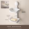 double-layer suction cup wall mount