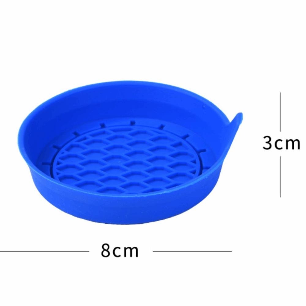 2Pcs Silicone Material Cup Holder Insert Pads Dustproof Cup Mat Car Cup Holder Coaster  Vehicles Use