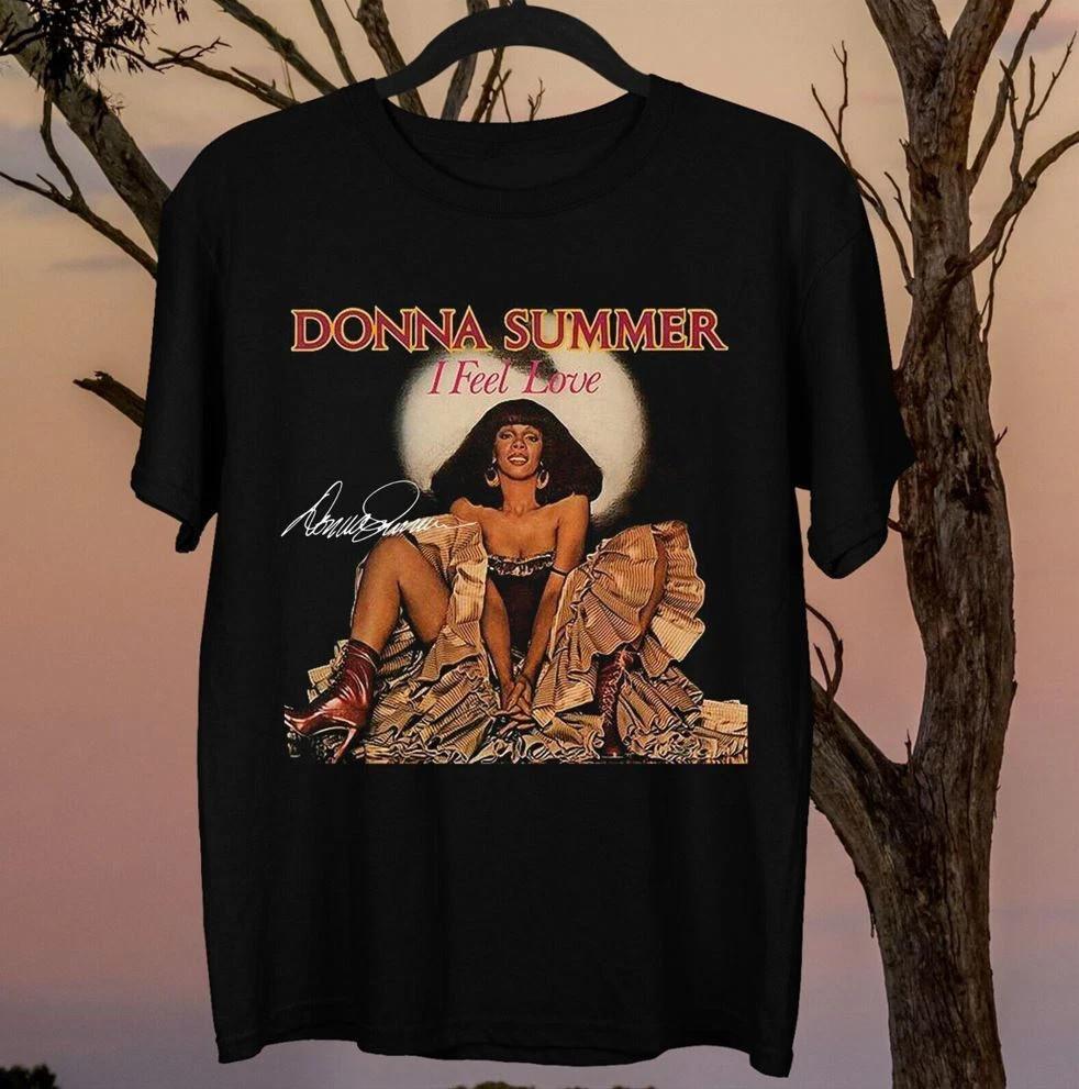 Donna Summer Shirt I Feel Love Signature Unisex T-Shirt All Size Unisex T-Shirt M