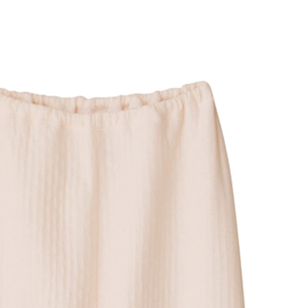 Gunze Quilted Made in by Kaiteki New Calm Size L Women's Slacks, Japan, Kobo, KH4261, Beige,