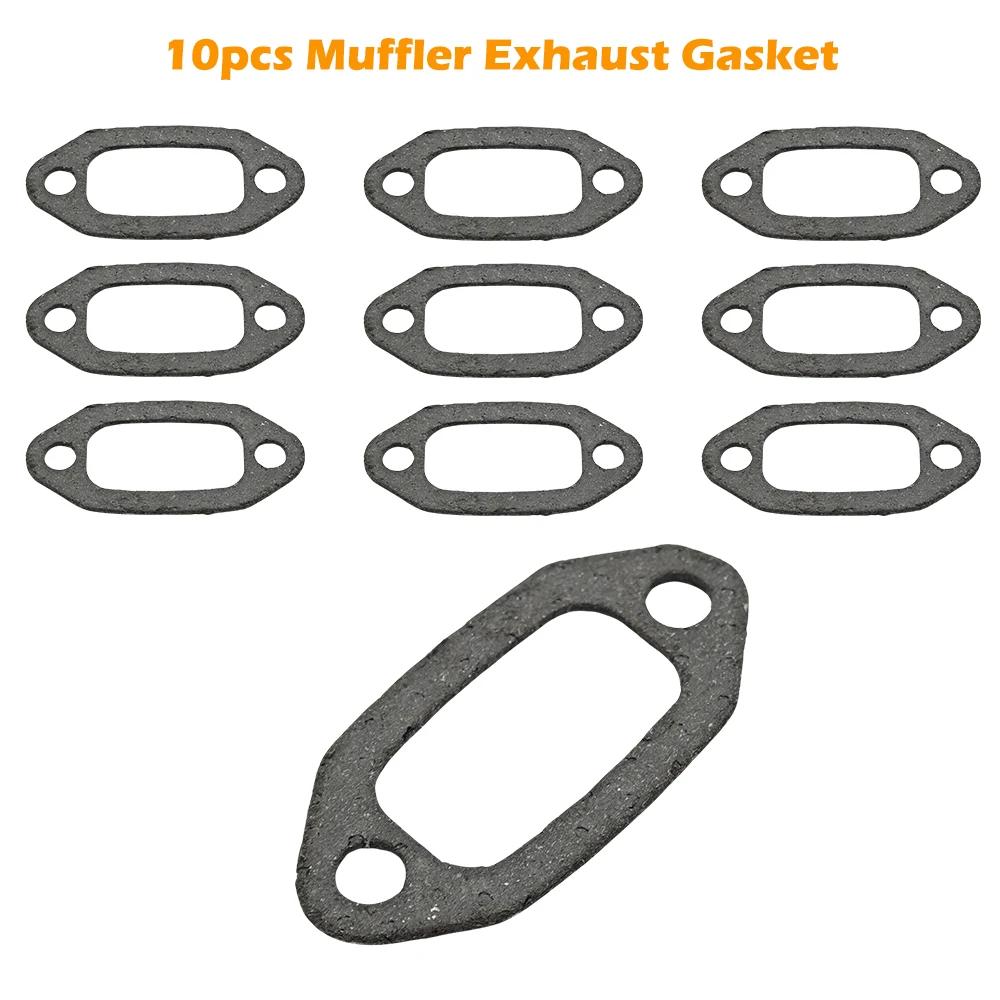 

10pcs Muffler Exhaust Gasket For Husqvarna 61 268 272 272XP 66 266 Chainsaw 503 40 54-01 Replacement Parts AS SHOWN