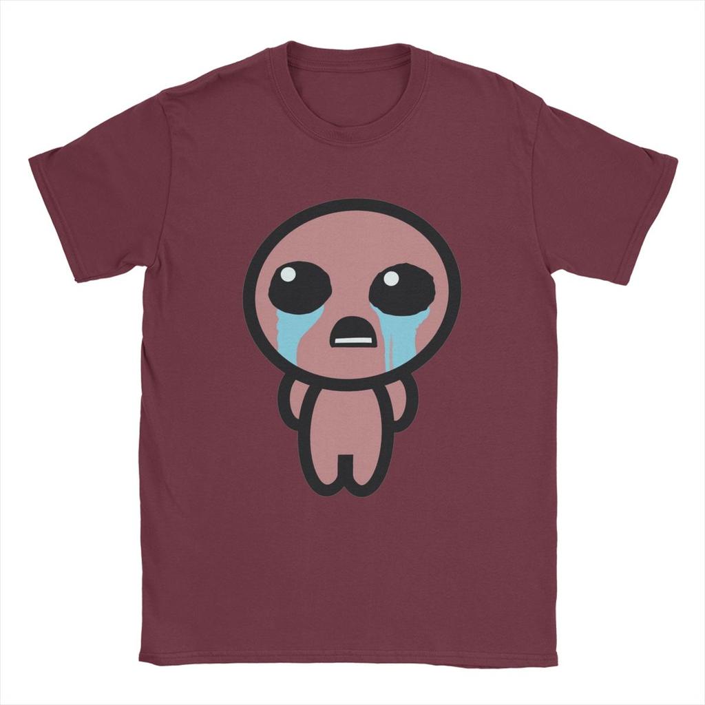 Men T-Shirt The Binding Of Isaac Rebirth Funny 100% Cotton Tee Shirt Short Sleeve T Shirt Crew Neck Clothing Summer