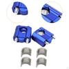2Pcs Handlebar Mounting Bracket Aluminum Alloy Universal Adapter Riser Accessories Suitable for