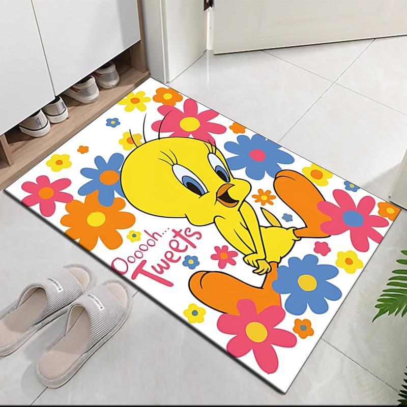 Tweety Printed Carpetrugfor Office Chair Living Room Bedroom Kitchen Room Decor Gifts