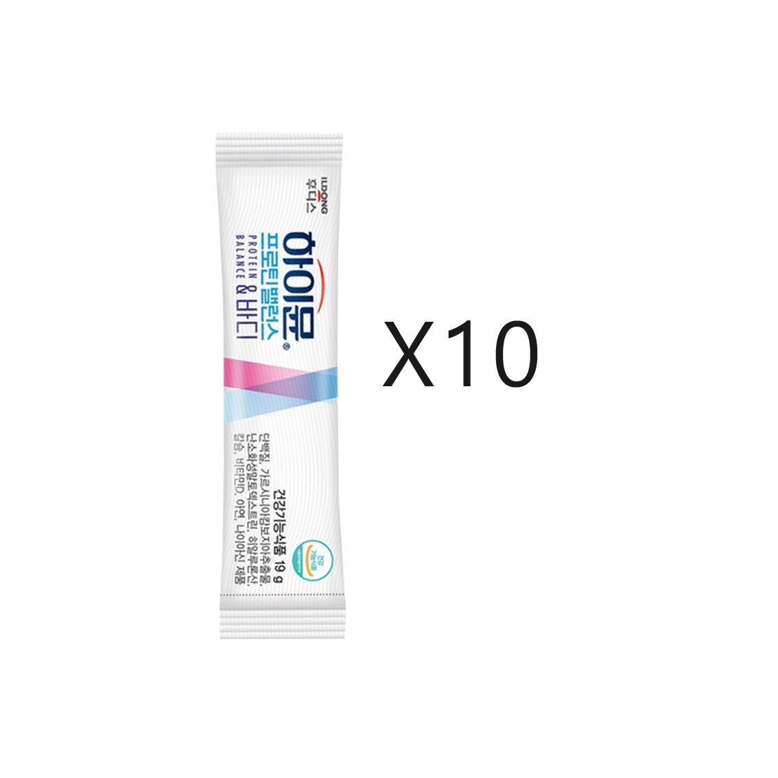 

ILDONG himmune protein balance & body 19 г х 10 шт (Без коробки) білий