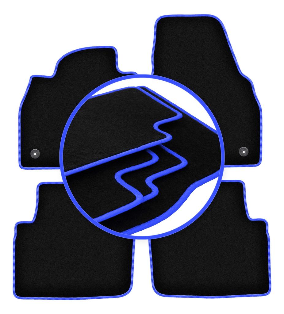 Dywaniki samochodowe CARLUX-BLUE dla: Skoda Kamiq crossover (2019-)