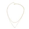 Charmy 18k Gold Plated Layered Pearl-necklace