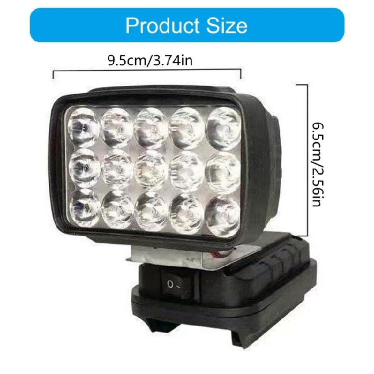 High Performances Work Lamp Work Light With Bright LED Technology Soft Glows & USB Charging Option For Enhances Utility