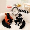 Lemur Plush Toy: Cute Monkey Doll, Children's Zoo Souvenir