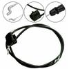Replacement Throttle Cable with Z Bend for Craftsmen Lawn Mowers Fits Series 038 2003 2007 Overall Length 1360mm