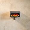 Adhesive Wall Hooks with Container Shape Industrial Style No Drill Hanging Hook for Ceramic Tiles Glass Wood Walls