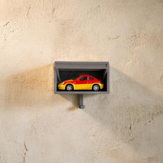 Adhesive Wall Hooks with Container Shape Industrial Style No Drill Hanging Hook for Ceramic Tiles Glass Wood Walls