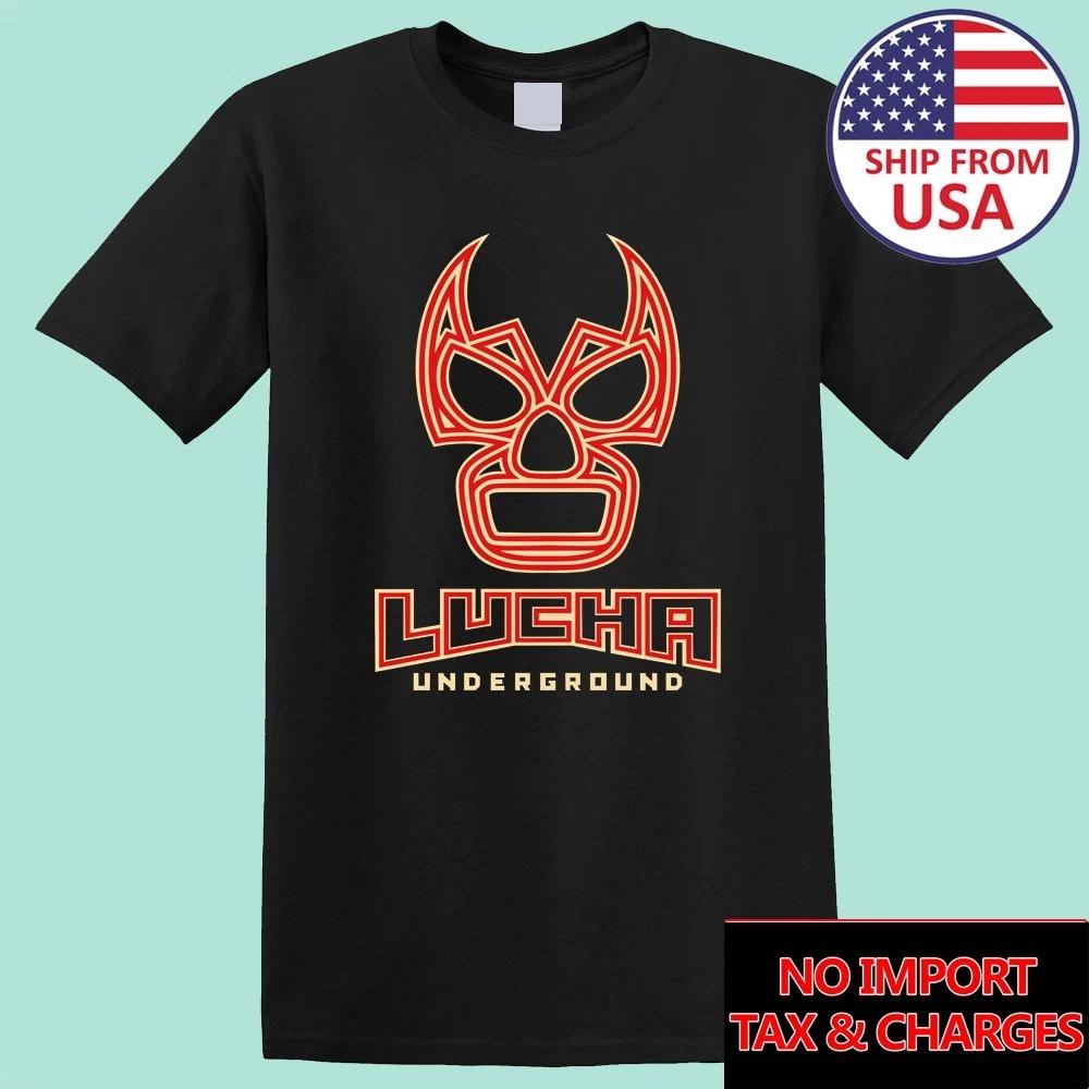Lucha Underground Wrestling Men s Black Size S-5XL 3XL
