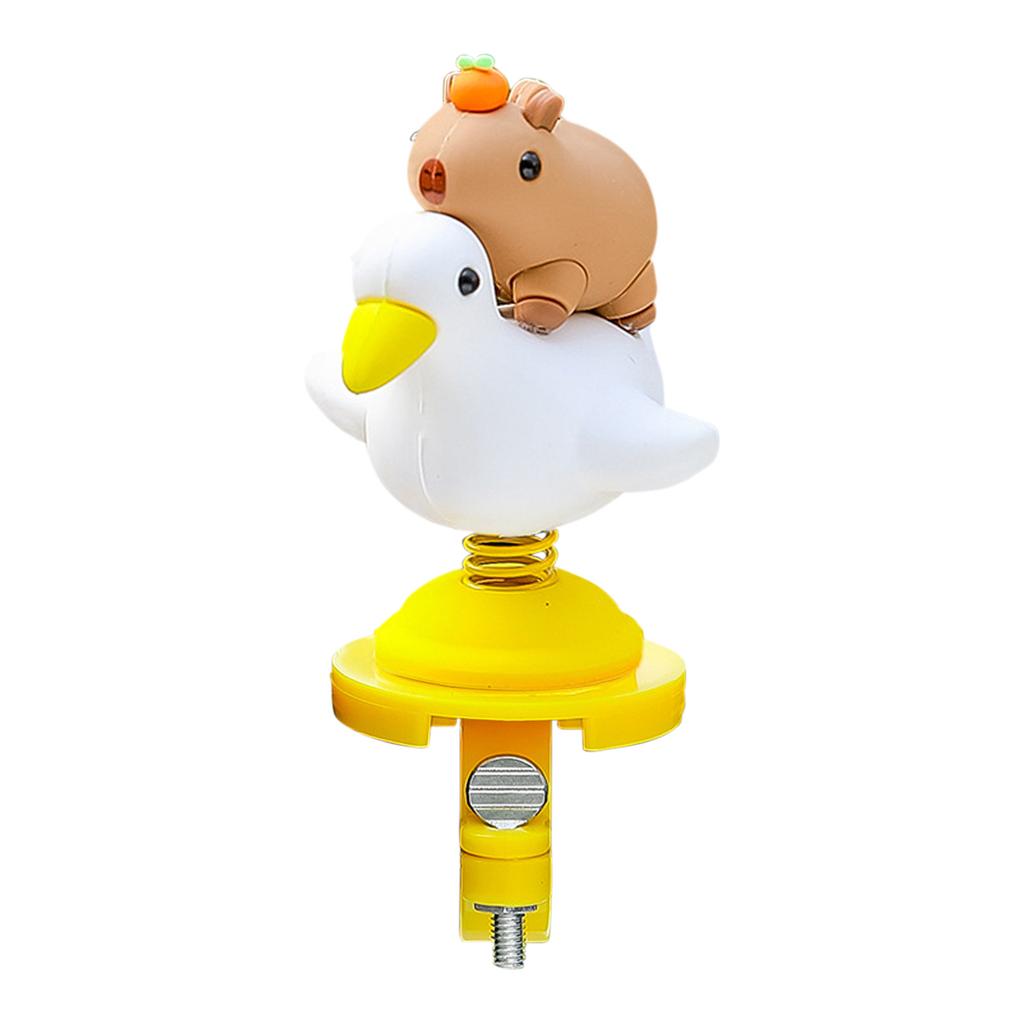 Capibara Rocking Bicycle/ Decorations Electric Bicycle/ Ornaments Cycling Accessories Rearview Mirror Ornaments