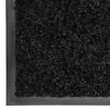Washable Doormat Black 120x180 cm