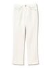 BEAMS LIFE STORE by BEAMS SOMETHING ELSA STANDARD STRAIGHT Jeans, Women's, White, Size 27