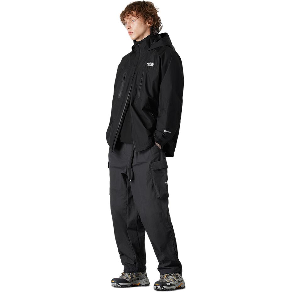 THE NORTH FACE Urban Exploration SS25 Waterproof, Windproof, And Breathable Windbreaker Jacket Men's Cosmic Black NF0A8CJD-JK3