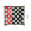 3 in 1 Giant Checkers Set Vintage Giant Checkers Game with Reversible Mat  Indoor and Outdoor Board Game for Family