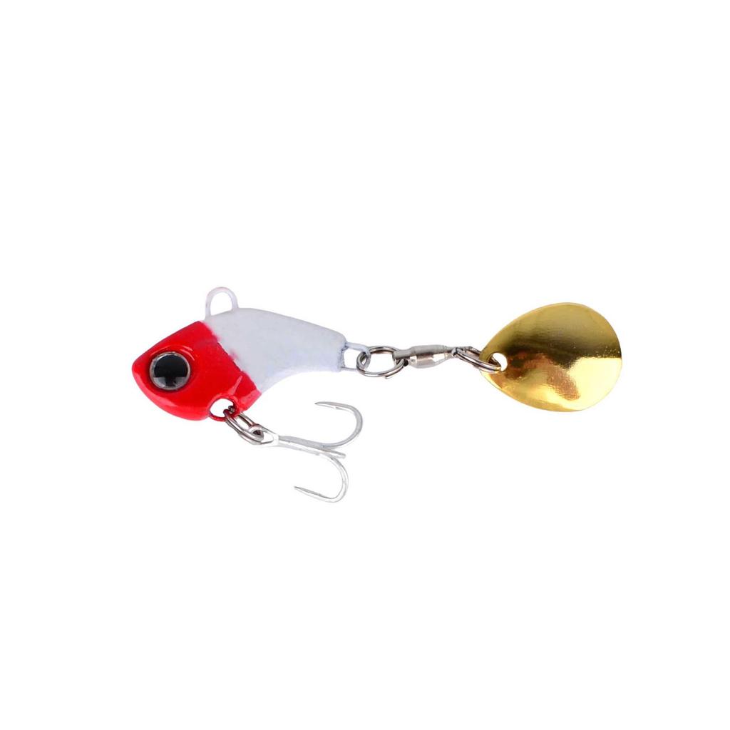 Señuelo VIB Spinner Metálico de Tercera Generación: Equipo de Pesca de Rotación Rápida
