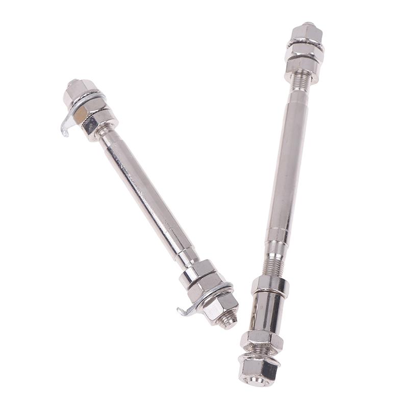 Fahrrad Lagerwelle Fahrrad Vorder- Hinterradnabe Achse Vollachse Hebelspindel Schaltwelle Hinterachse 180MM Vorderachse 140MM