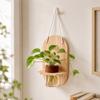 Vase Wall Hanging Planter Holder Home Ornaments Flower Pot Wall Shelf Wall Decoration  Living Room