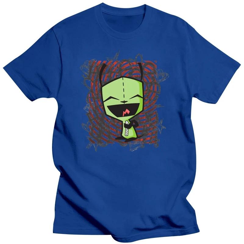 Happy Gir Classic Hip Hop TS Shirt Invader Zim Gaz Membrane Animated Leisure T Shirt Newest Stuff For Adult S