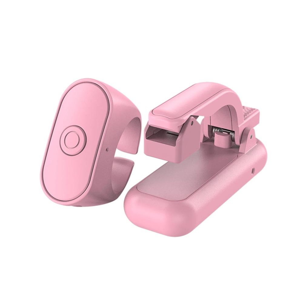 New ABS Page Turner Remote 2-in-1 Remote E-book Page Turner Lightweight Record Triggers for Kindle Recording Sessions розовый