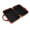 14in Cosmetic Box Suitcase Design Vintage   Large Capacity Portable ABS Makeup Bag for Women Girls Travel