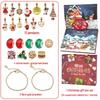 DIY Children's Christmas Bracelet Set: Educational Beading Game & Jewelry Blind Box Gift.