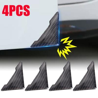 Türkantenecken Autoaufkleber Auto Kohlefaser Maserung Kratzschutz Aufkleber Abdeckung Universal PVC Tür Antikollisionsschutz Aufkleber